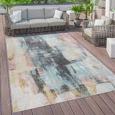 Teppiche wie outdoorteppich oder kunstrasen eigenen sich großartig für den außenbereich. Outdoor Teppich Terrasse Balkon Abstrakt Teppichcenter24