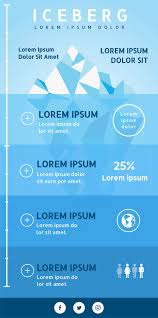 Iceberg List In 2020 Infographic Templates Infographic Templates