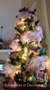 Adventures In Decorating Yes It S Still Up Easter Tree Decorations Spring Easter Decor Easter Tree