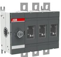 ABB OT250E03 Non-Fused Disconnect switch 250A 3 Poles 600VAC, DIN Rail /  Panel Mount