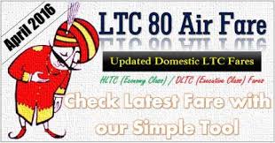 Air India Ltc 80 Ticket Booking Ltc 80 Fare Latest List