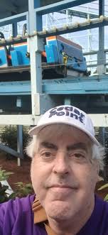 Hockey fan wearing mobsters jersey