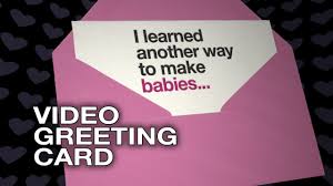 Design personal greeting cards in minutes. I Hear This Is How You Make Babies Video Greeting Card Funny Love E Card Youtube