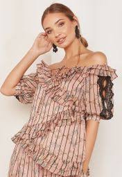 Buy Elliatt Prints Matinee Bardot Printed Top For Women In Mena Worldwide