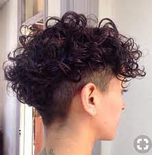 That's why you've seen celebs like miley cyrus, rihanna if you're feeling inspired to take on your own androgynous look, here are a few gender neutral haircut ideas that flatter all kinds of face shapes and lifestyles. Pin On Cute N Curly