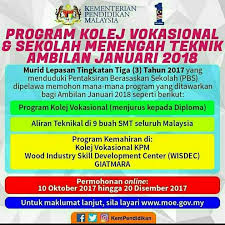 Kolej vokasional adalah institusi pengajian latihan kemahiran yang menawarkan dua program iaitu peringkat sijil (sijil vokasional malaysia) dan diploma. Alumni Kv Lahad Datu 2021