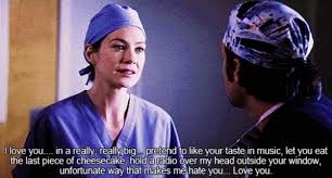 They had the relationship that was always meant to be from the very. Greys Anatomy Quotes V Twitter To Derek I Love You Meredith Grey Greysanatomy Http T Co 4fgshviuno