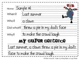 Super Sentences Pack Writing Instruction Teaching Writing Writing Lessons