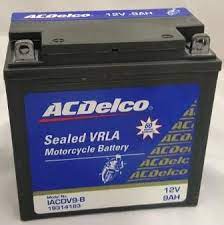 Acdelco 9ah Sealed Vrla Motorcycle Battery Motorcycle Battery Acdelco Motorcycle