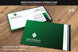 Simple Professional Business Card 04 Professional Business Cards Business Cards Simple Business Cards