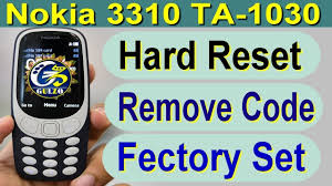 Herzlich willkommen im forum für elektro und elektronik. Nokia 3310 2017 Hard Reset Nokia 3310 Ta 1030 Hard Reset Remove Security Code With Cm2 By Tahirtv Youtube