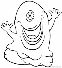 Alien coloring pages for kids. Pin On Coloring Pages