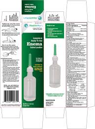 Saline laxatives are mainly used for acute constipation provided there is no bowel blockage. Healthmart Saline Enema Single Laxative