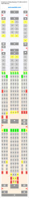 American Airlines Boeing 777 200 Retrofit 2 772 Seat Map