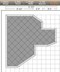 Discover A Free Tile Calculator For Your Home Projects Tile Layout Tile Floor Layout Bathroom Design Tool