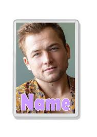 Personalised Taron Egerton Fridge Magnet