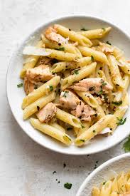 Garlic Butter Salmon Pasta Recipe Salmon Pasta Garlic Butter Salmon Butter Salmon