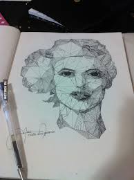 My Art Project Draw Only With Straight Lines School Art Projects High School Art Projects High School Art Lessons