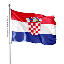 Le royaume de croatie a existé entre 925 et 1102. Pavillon De La Croatie