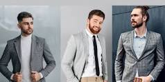 Combinación de blazer gris para hombre: mejora tu estilo