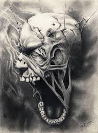 See more ideas about evil tattoo, tattoo drawings, good vs evil tattoo. Pattern Tattoos Drawings Patterntattoos Skulls Drawing Scary Tattoos Evil Tattoos