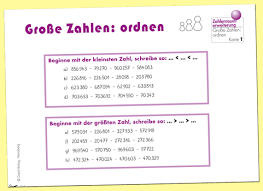 Kostenlose arbeitsblätter zum thema tausenderfeld. Dieck Verlag