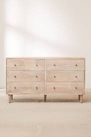 Amelia 6 Drawer Dresser Dresser Drawers 6 Drawer Dresser Natural Wood Dresser