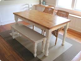 furniture kitchen table with bench fine
