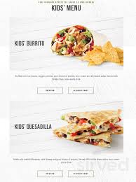 Menu For Mucho Burrito Fresh Mexican Grill In London Ontario