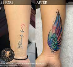 Wings Tattoo Coverup Tattoos Cool Tattoos Cover Up Tattoo Ideas