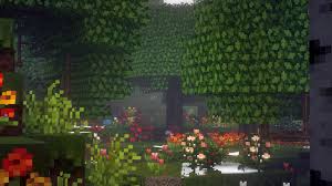 #i do not want credit for this but i did make it and i love it a lot #!!! Minecraft Aesthetic Oak Forest Wallpapers Requested By