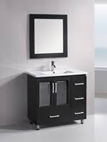 The bryson bathroom vanity cabinet by design element combines classic rustic charms with modern features. Design Element Bathgems Com