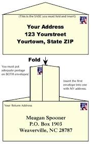 How To Send A Self Addressed Stamped Envelope Meagan Spooner