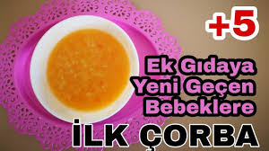 ek gidaya yeni gecen bebeklere ilk corba 5 ay videolu tarif leziz yemek tarifleri videolu yemek tarifleri pratik baby food recipes food food videos