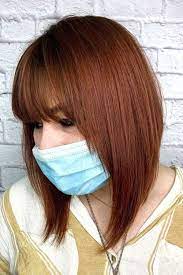 Pin On Inverted Bob With Bangs