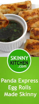 Panda Express Egg Rolls Made Skinny In 2020