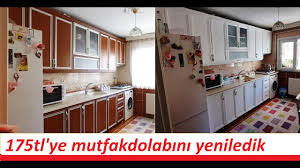 Mutfak Dolabi Boyama Yenileme 175tl Cadence Multisurface Beyaz Boya Mutfak Yenileme Cadence Paint Youtube
