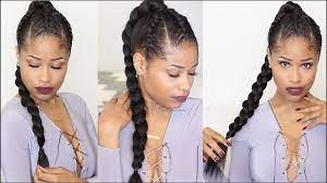You want to be sure to ask your hair braider to ease the braiding tension so that way your braids are not too tight. 15 Easy Protective Hairstyles That Don T Require A Lot Of Skill Or Time
