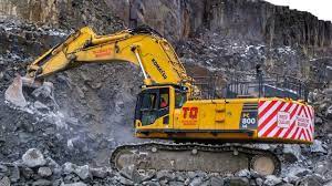 How to operate a mini excavator. Mining Spec Komatsu Pc800lc Excavator Working In A Quarry Youtube