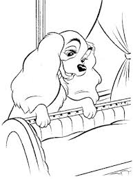 Explore 623989 free printable coloring pages for your kids and adults. Lady And The Tramp Coloring Page Lady All Kids Network
