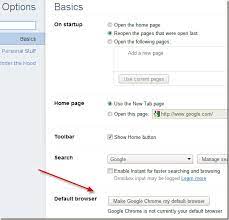 Help make google chrome better by automatically sending usage statistics and crash reports to google. Change The Default Browser In Windows