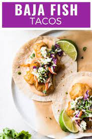 Baja Fish Tacos Isabel Eats Easy Mexican Recipes Mexican Food Recipes Easy Mexican Food Recipes Mexican Dinner Recipes