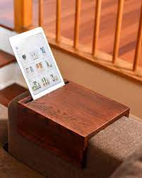 Couch Arm Table Custom Sofa Arm Tray Handmade Wooden Couch Couch Arm Table Custom Sofa Wooden Couch