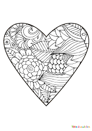 Upload, livestream, and create your own videos, all in hd. Coloriage Coeur 01 Un Coloriage De Tete A Modeler