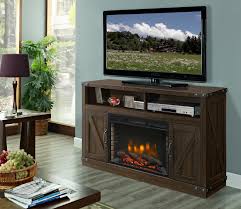 For a style that is both rustic and of the moment, the wilder bluetooth compatible tv stand with classicflame electric fireplace makes any room feel like home. Muskoka 53 Aberfoyle Media Electric Fireplace Rustic Brown Ghp Group Inc
