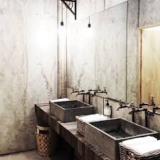 Pin By Meg Russell On Indoor Projects Industrial Bathroom Decor Rustic Bathroom Designs Restaurant Bathroom