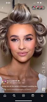 Makeup artist for dark aesthetic wedding look