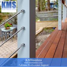 One way to give a functional nod to nautical is with a rope stair railing and rope bannister. Stainless Still Wire Balustrade Diy China Wire Balustrade Fence Balustrade Fencing Made In China Com