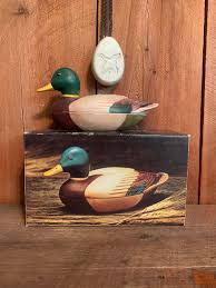 Buy Vintage Avon Ceramic Mallard Duck Two Piece Mallard Trinket Box Mallard  Made in Brazil 1980s Water Fowl Decor Den Ware Change Dish Online in India 