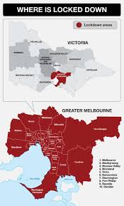 The new map reveals infections by postcode, and will be updated on a weekly basis credit: Coronavirus Melbourne Victoria Records 288 New Covid 19 Cases Herald Sun